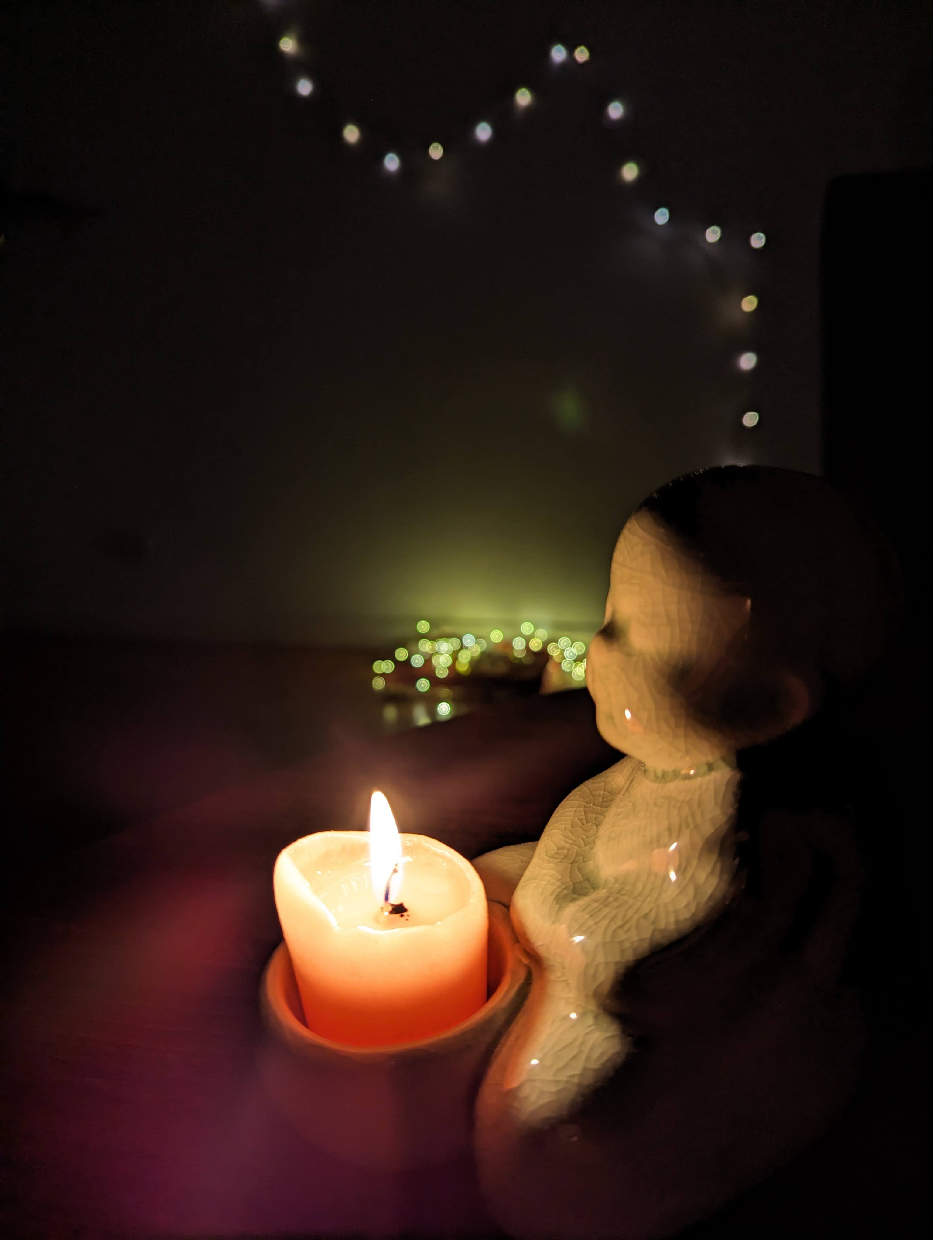 candle. i never thought i'd be a candle person, but home ownership changes you in weird and wonderful ways.