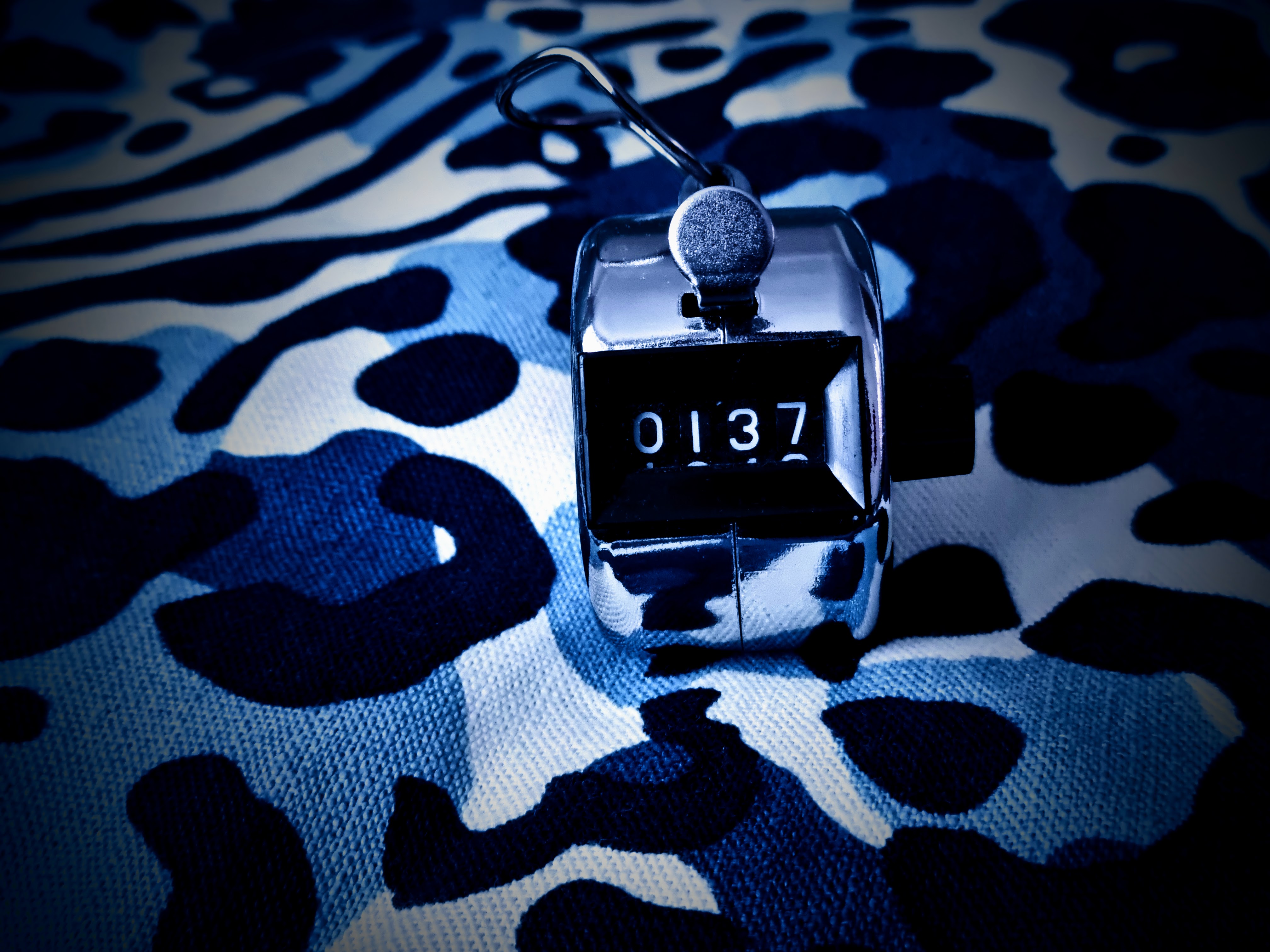 a tally counter that i have used to count <redacted>